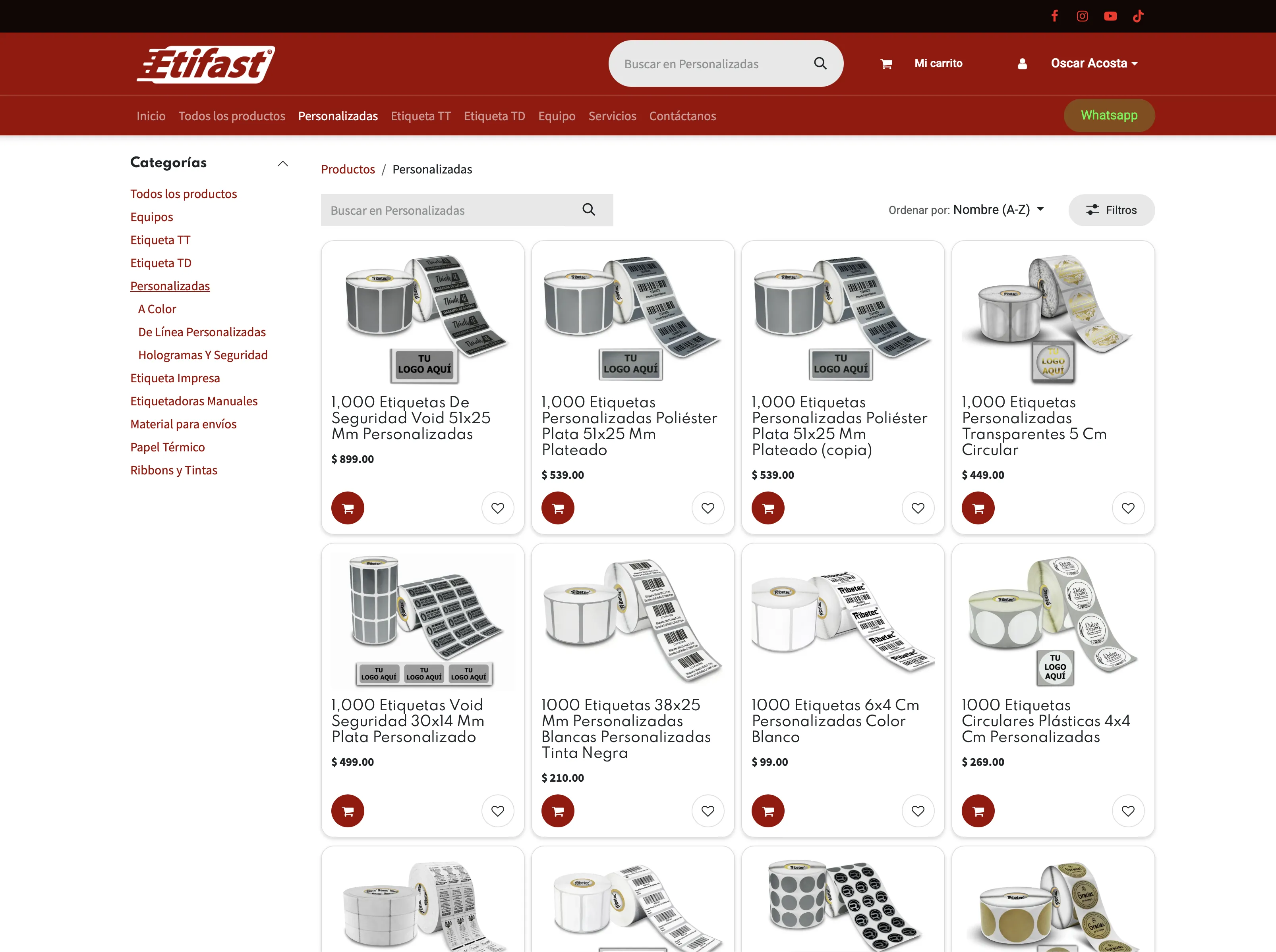 Currently — Odoo eCommerce