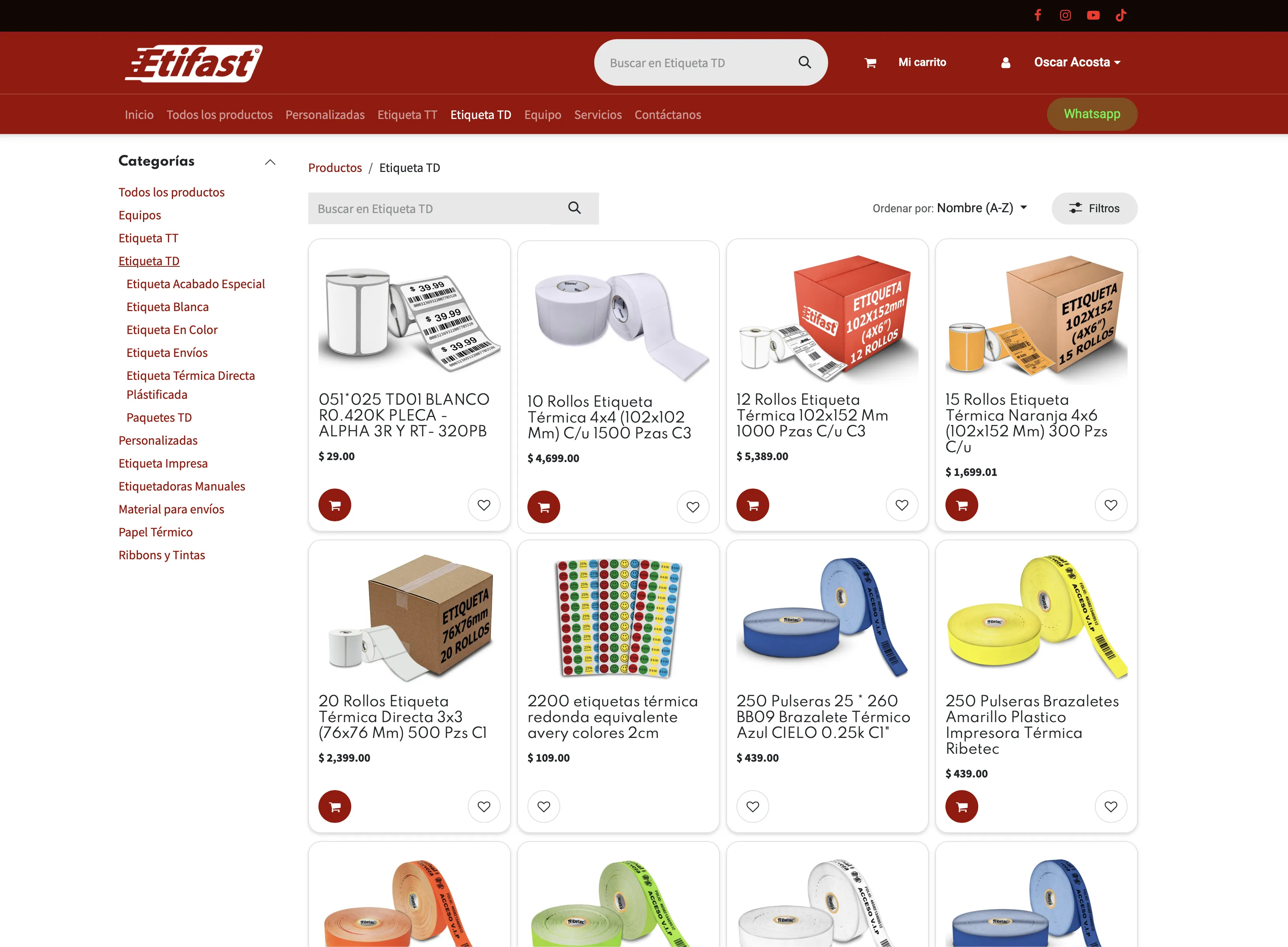 Currently — Odoo eCommerce